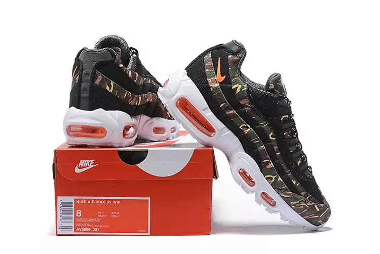 nike premium air max 95 trainers camouflage-a10 hommes